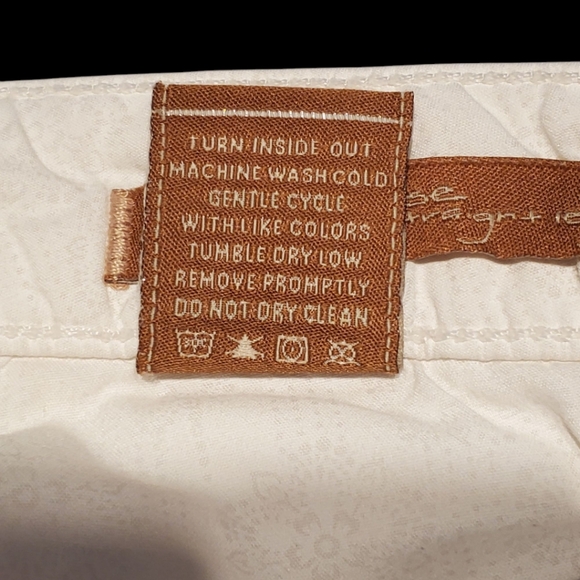 Paige Premium Capri Jeans Denim White Melrose Sz 30 X 24. 5" - Picture 5 of 16